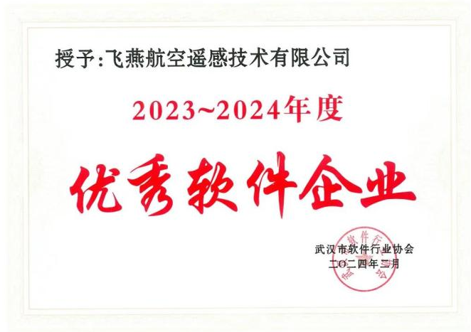 2023年度武漢市軟件行業“優秀企業”、“優秀工作者”稱號花落飛燕遙感